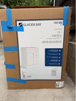 glacier Bay  24 inch counter top vanity