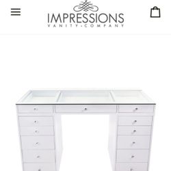 Impressions Vanity Makeup Desk