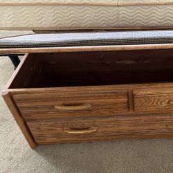 Sitting Bench Cedar Lined