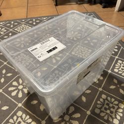 Storage Box with Lid 15x11x11 (used)