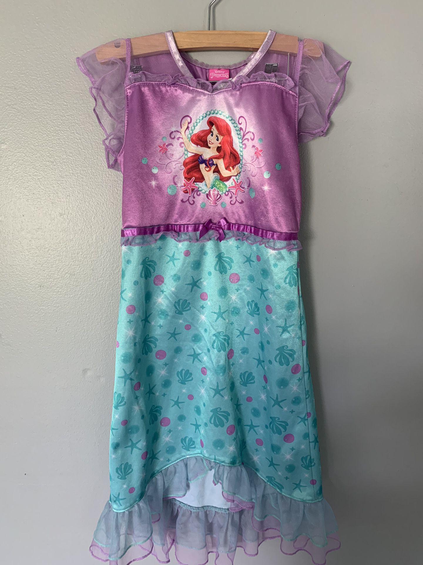 Disney Ariel Nightgown Size M