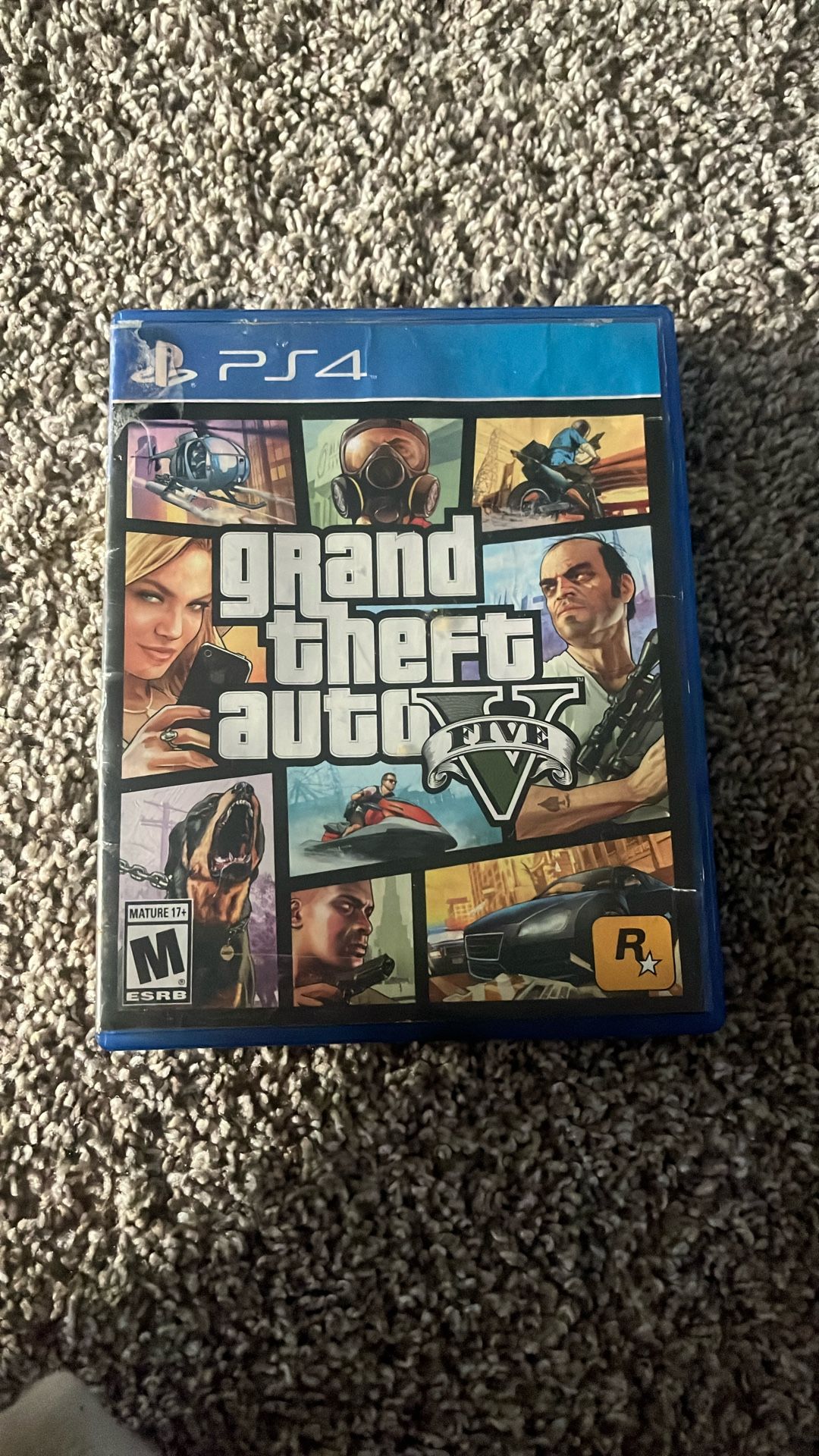Grand Theft Auto 5 video game PS4