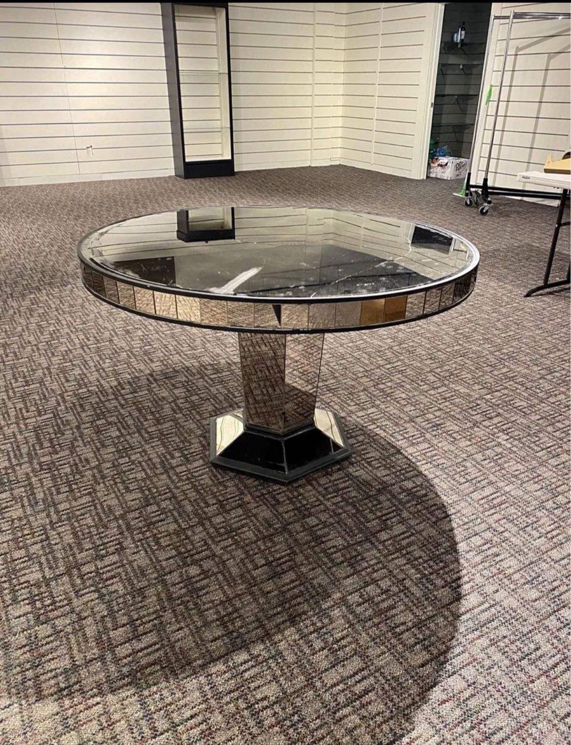 Mirror Glass Table
