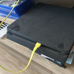 PS4 1tb model  + two controllers