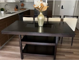 4 Barstool Pub Dining Set