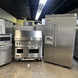 Viking Kitchen Bundle Set In Stainless Steel 