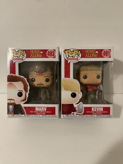 Funko Pops Kevin #491 Marv #493 Home Alone