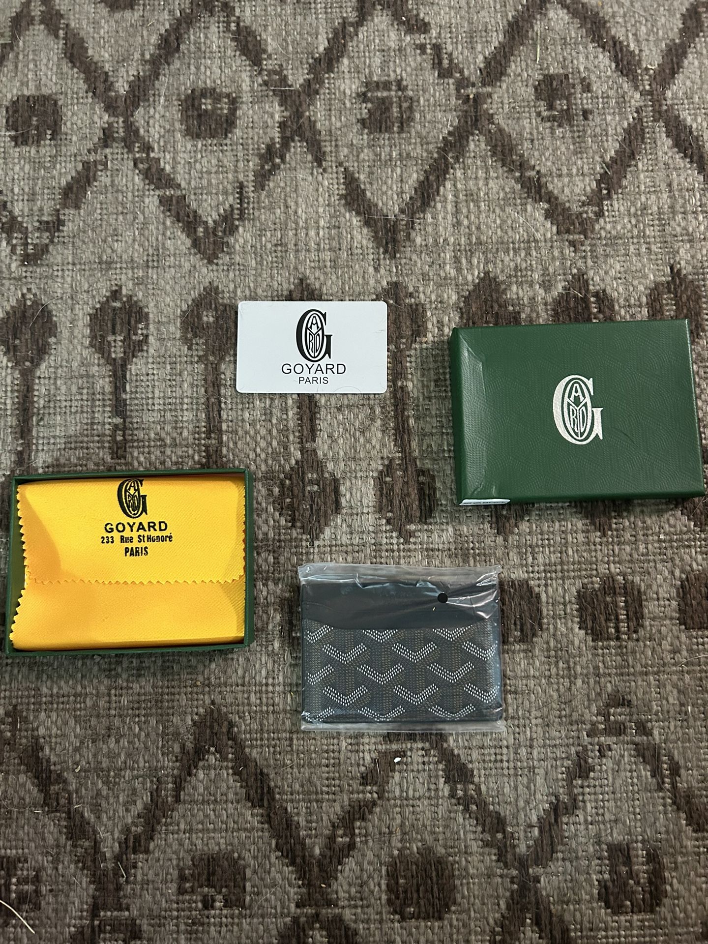 Black Goyard Cardholder