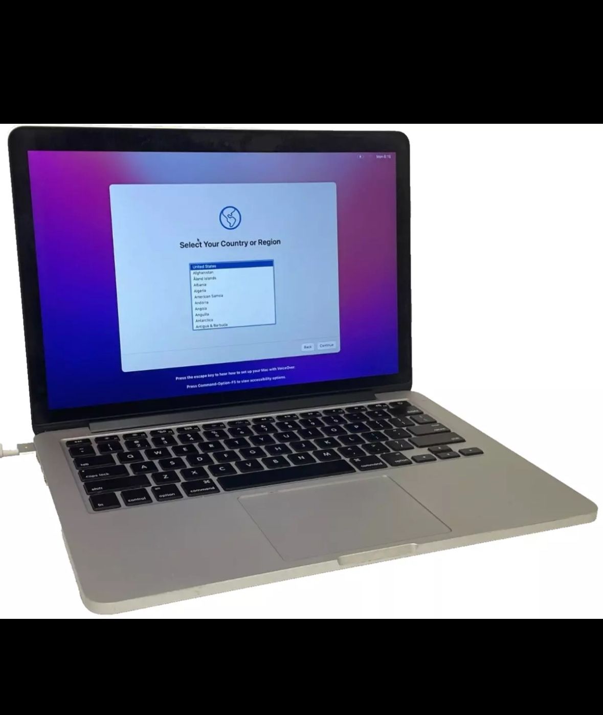 Apple MacBook Pro 8gb Ram 512 Gb SSD