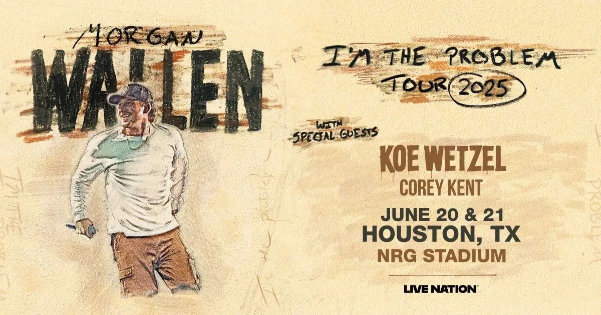 Morgan Wallen - I’m The Problem Tour - Saturday 6/21