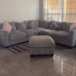 Grey Sectional Couch