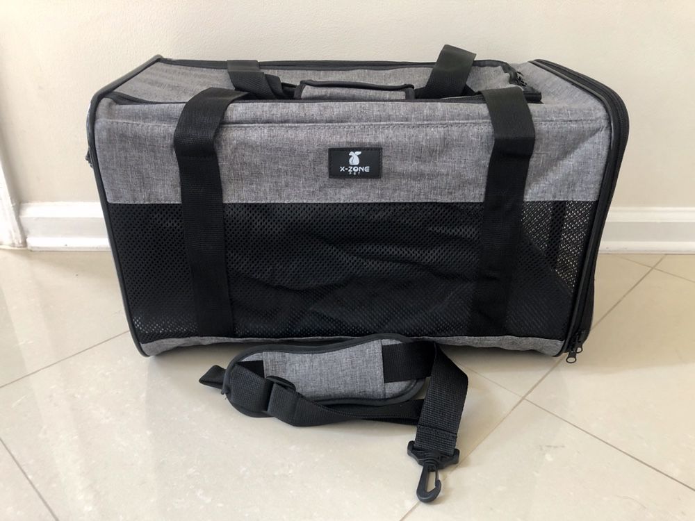 NEW Dog Carrier Airline Approved, PET Cat Carrier For Small Medium Cats Dogs Puppies of 15 Lbs, Soft Sided Pet Travel Carrier !