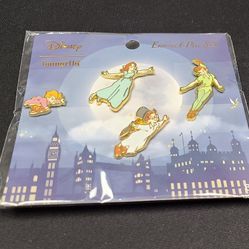 Loungefly Disney Peter Pan 4pc Pin Set