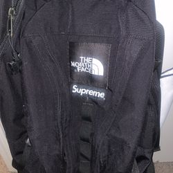 North Face X Supreme Black Backpack