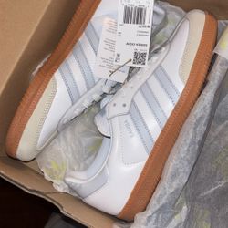 Adidas Samba Halo Blue Women Sizes 6.5W, 7W, 7.5W 8W 8.5W