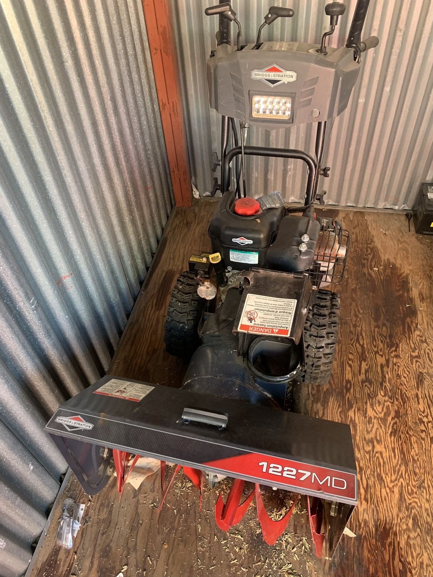 Briggs Snow Blower