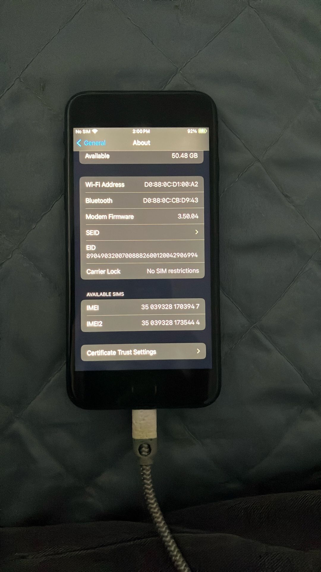 iPhone SE 3rd Generation 5 G Like New