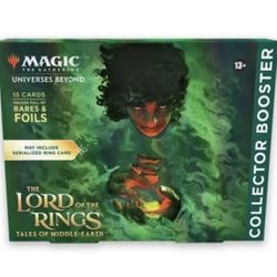 Magic The Gathering Lord Of The Rings Tales Of Middle-Earth Collector Booster