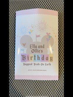 Custom Party Favor Bags  Set Of 10 For $15