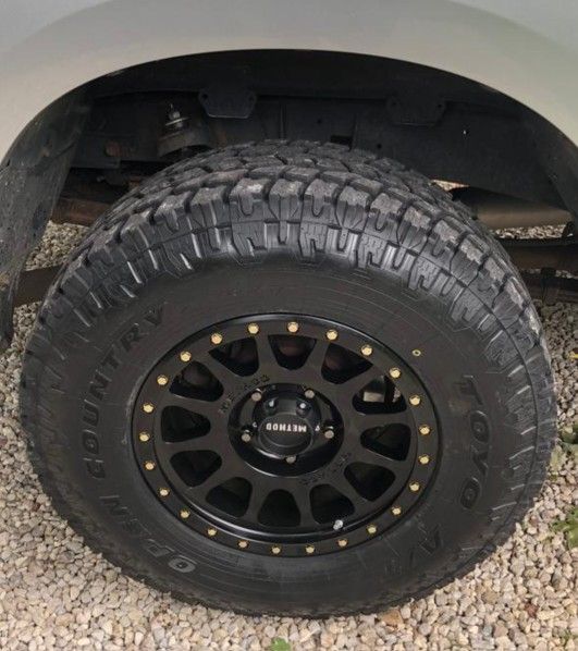 Silverado Tundra Ram Off Road Rims Titan Wheels F-150 Balistic