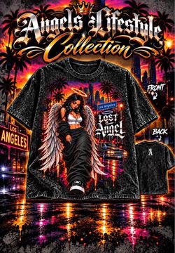 Lost Angel tie-dye Tshirt