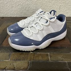 Jordan 11 Low Diffused Blue Sz 10