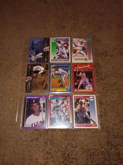 Baseball cards