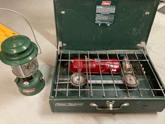 Coleman Camp Stove and Lantern