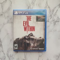 Evil Within For PS4 BRAND NEW SEALED WOULD TRADE* 
