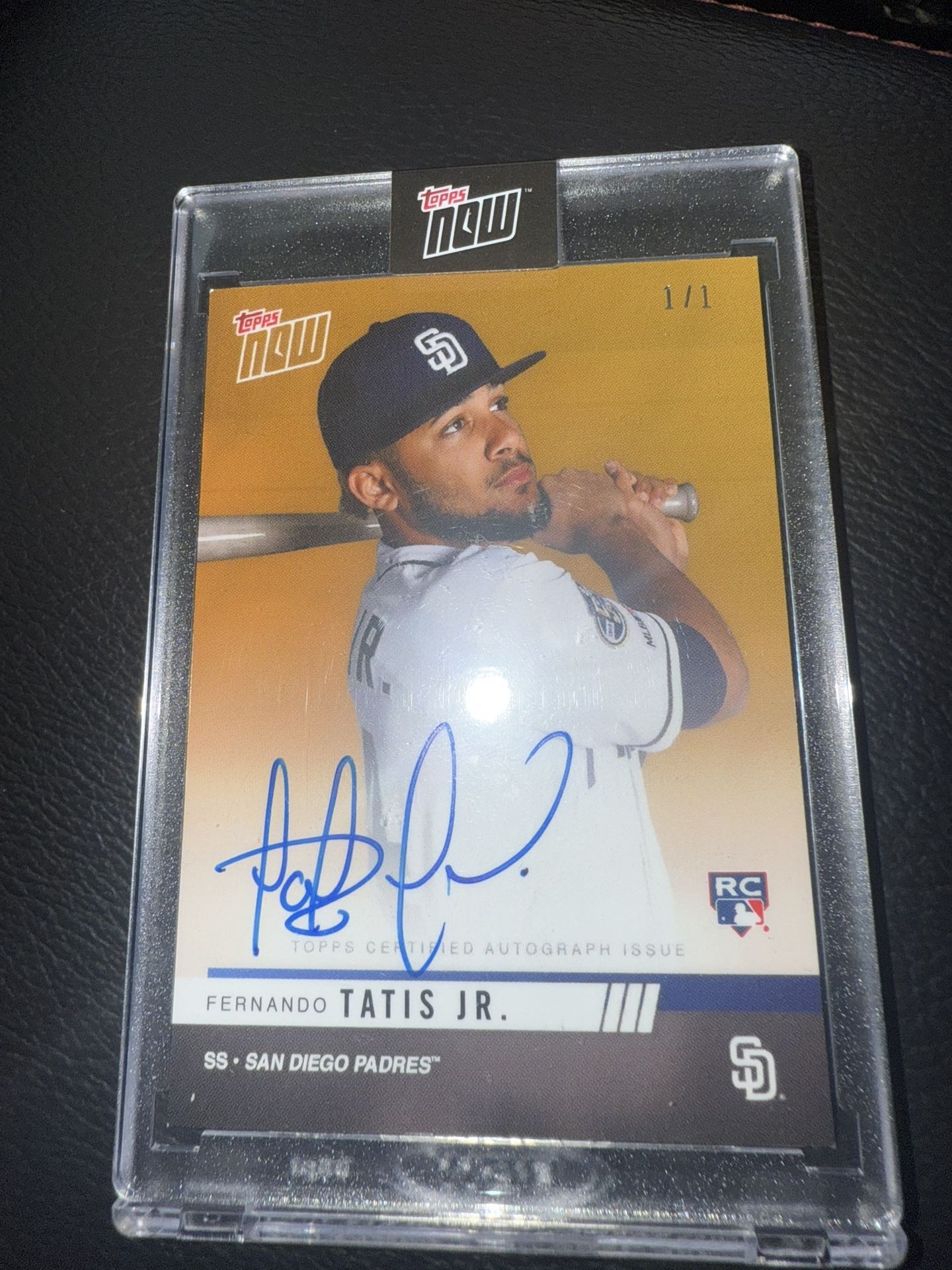 2019 Topps Now Fernando Tatis Jr. Rookie Card Autograph 1/1  🔥🔥