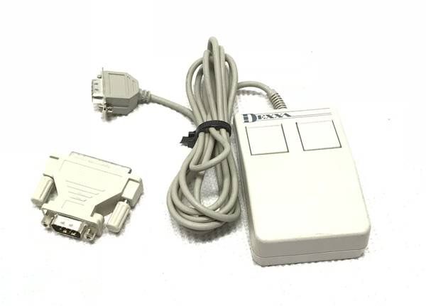Vintage Logitech Dexxa 2-Button Serial Mouse (MB-82-9F)