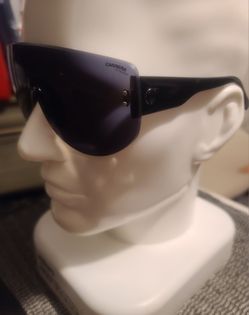 NEW UNISEX NICE ALL BLACK ORIGINAL CARRERA SUNGLASSES.