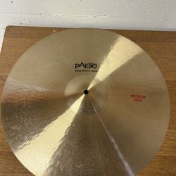 Paiste 20” 602 and Masters Ride Cymbals