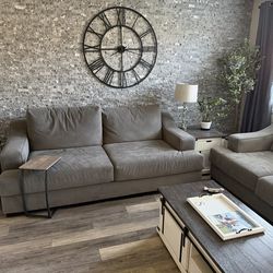 Oversized couch/love seat/chair/ottoman