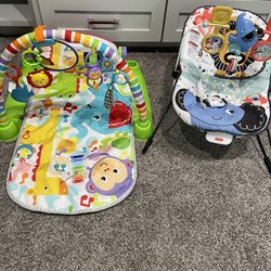 Baby Play Gym & Vibrating Chair