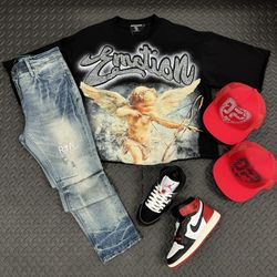 Air Jordan Retro 1 Jeans Mens Hat 