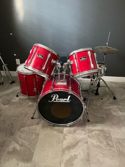 Vintage 80s/90s Pearl Export Series Drum Kit