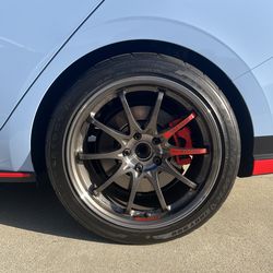 Rays CE28 18x9.5 pressed graphite