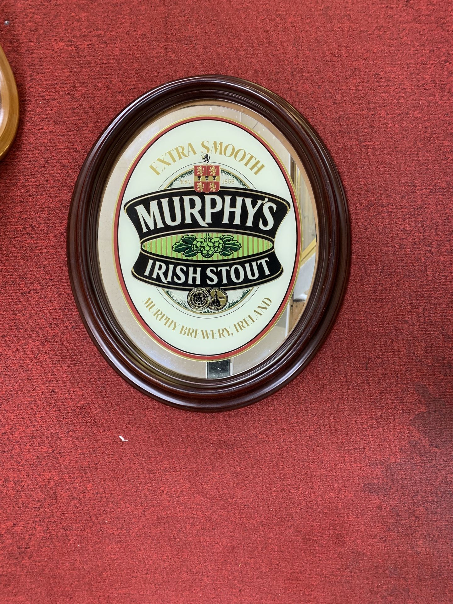 Man cave MURPHY’S IRISH STOUT mirror