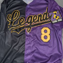 Kobe Bryant Legend Baseball Jersey