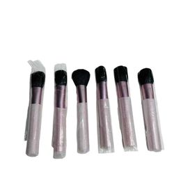 Mally Makeup Cosmetic Blush Brush Pink Bundle Set of 6 Beauty Brand New