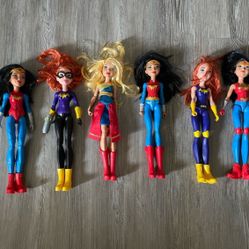 Mattel DC SuperHero Girl Dolls & Motorcycle