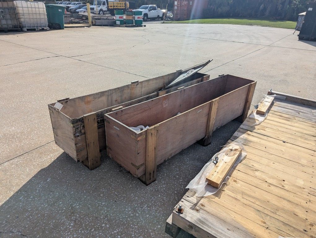 Large Wood Box For Shipping Garden Raised Plant Bed