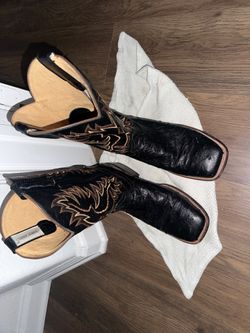 Ostrich boots size 11