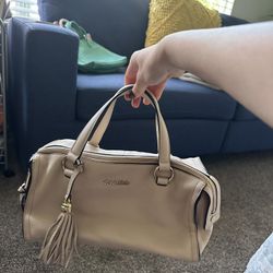 Calvin Klein Leather Satchel Bag