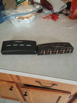 Rca component switches