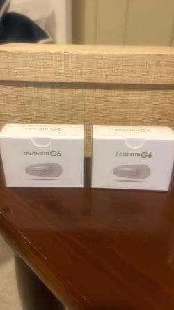 Dexcom g6 transmitters,  qty 2