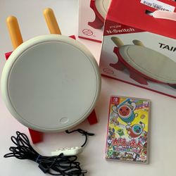 Taiko no Tatsujin & 2 drum controller sets for Nintendo Switch 