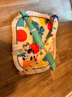 Play mat. Baby rattle