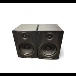 Pair Of M-Audio Bx5 Monitors 